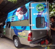 งาน Vehicle Marketting Wrap Capthai Pikup